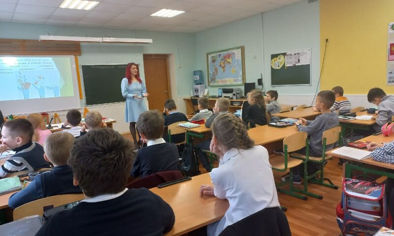 В Ярославском муниципальном районе школьникам рассказали о значимости экологического образа жизни