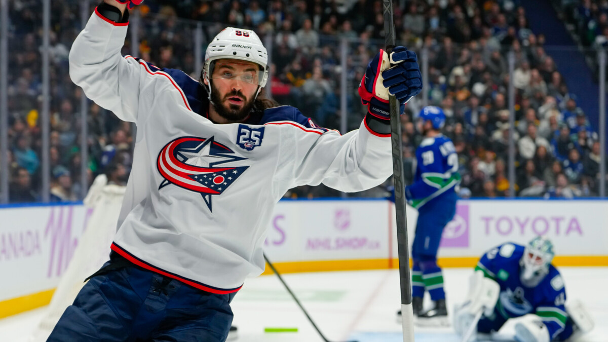 Дубль Марченко и шайба Воронкова не спасли «Коламбус» от поражения в матче НХЛ с «Ванкувером»