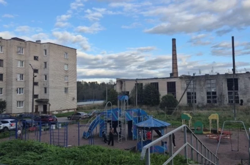 Когда выходишь из подъезда, открывается такой вид. Это окраина Гостиц.