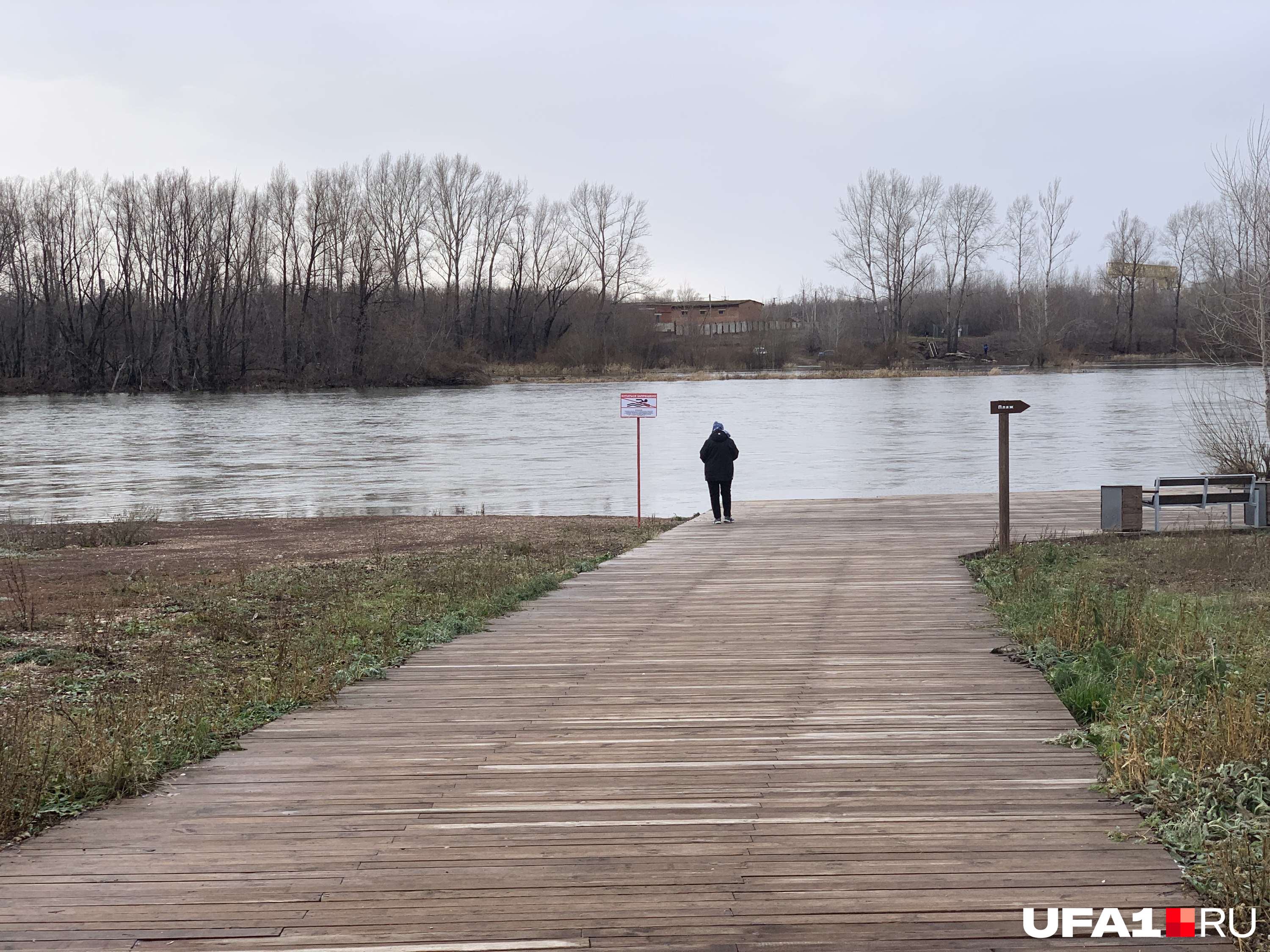 Говорят, что в воде очень много ила, купаться нельзя