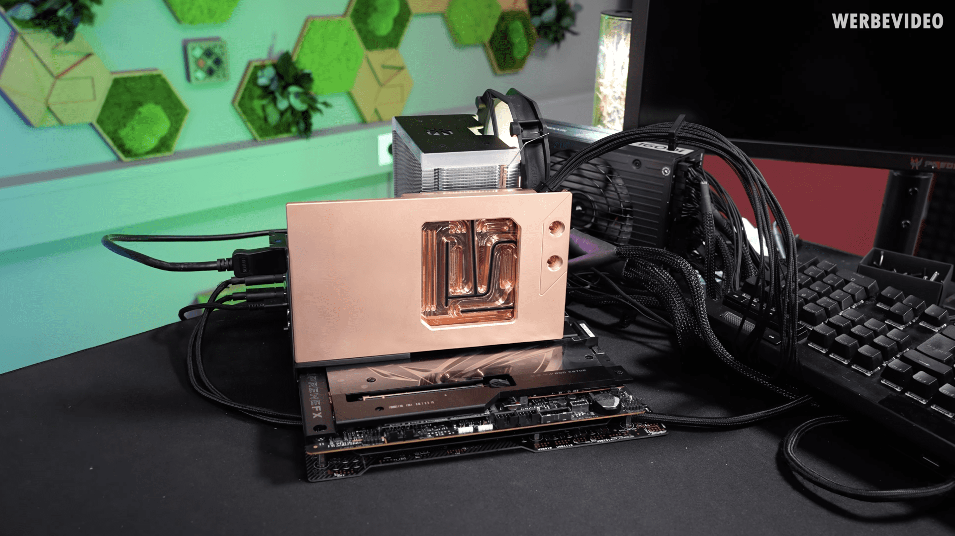 Thermal Grizzly GeForce RTX 5090 FE Wasserkühler-Prototyp