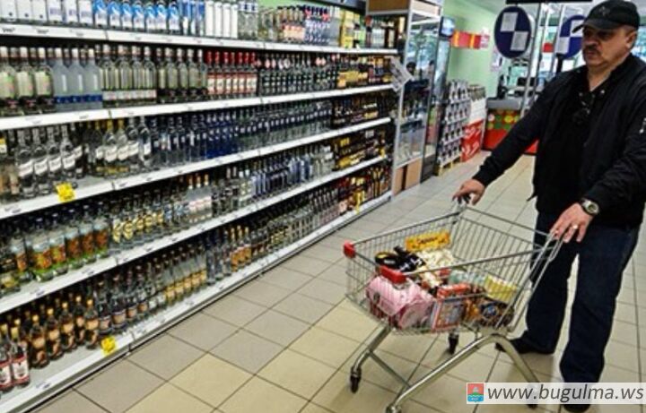 В Татарстане хотят запретить открытую выкладку алкоголя в магазинах.