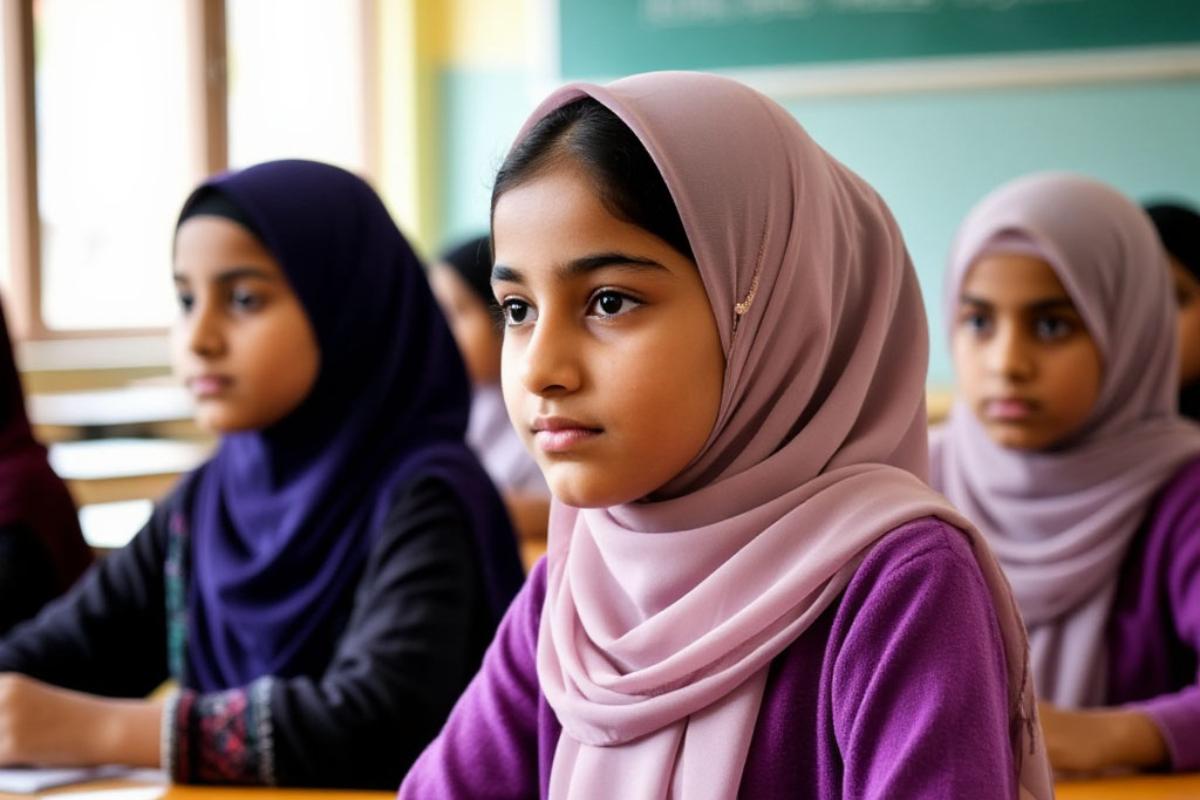 Хиджаб – хорошо, Свинка Пеппа - нет? Директора школы послали по известному адресу. В Хабаровске полыхает скандал