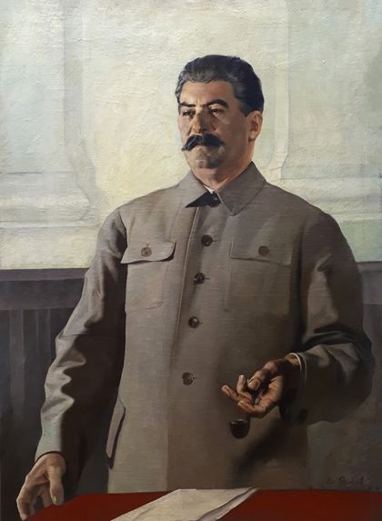 Василий Яковлев. Портрет И.В.Сталина. 1938