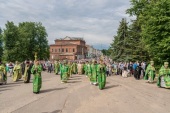 В Кашине Тверской области в день юбилейных торжеств в честь благоверной княгини Анны Кашинской завершился XXIV Волжский крестный ход