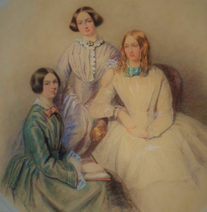 Сёстры Бронте, сэр Эдвин Генри Ландсир, около 1830-х годов. i.pinimg.com.