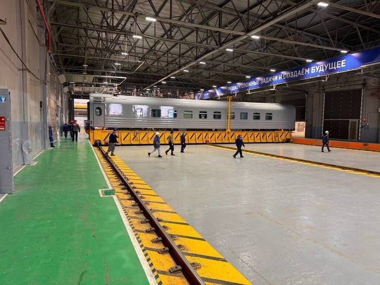 На Сахалин в апреле поставят новые вагоны для пригородных поездов