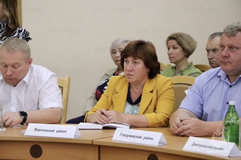 В Малоархангельске провели круглый стол на тему развития и совершенствования ЕДДС муниципальных образований региона