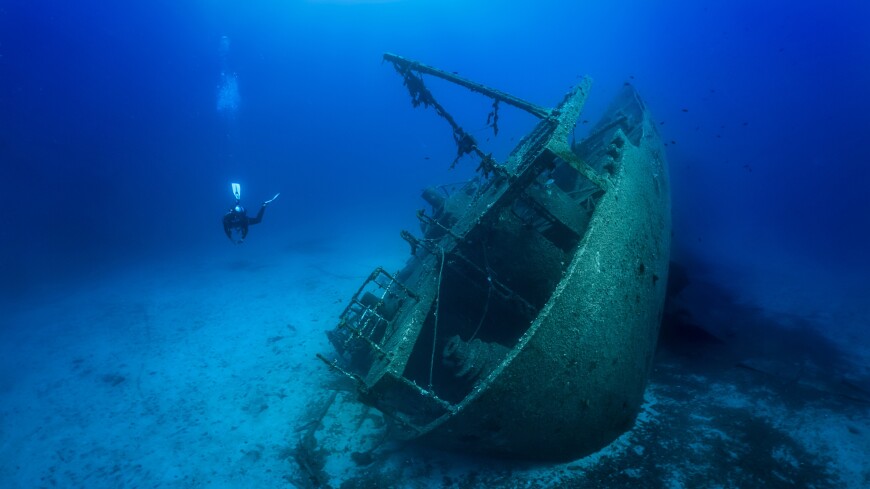 Затонувшие корабли в азовском море