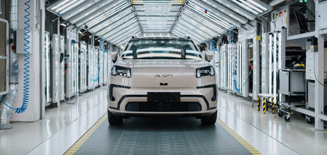 Электрокроссовер Aion V получил европейскую «прописку»