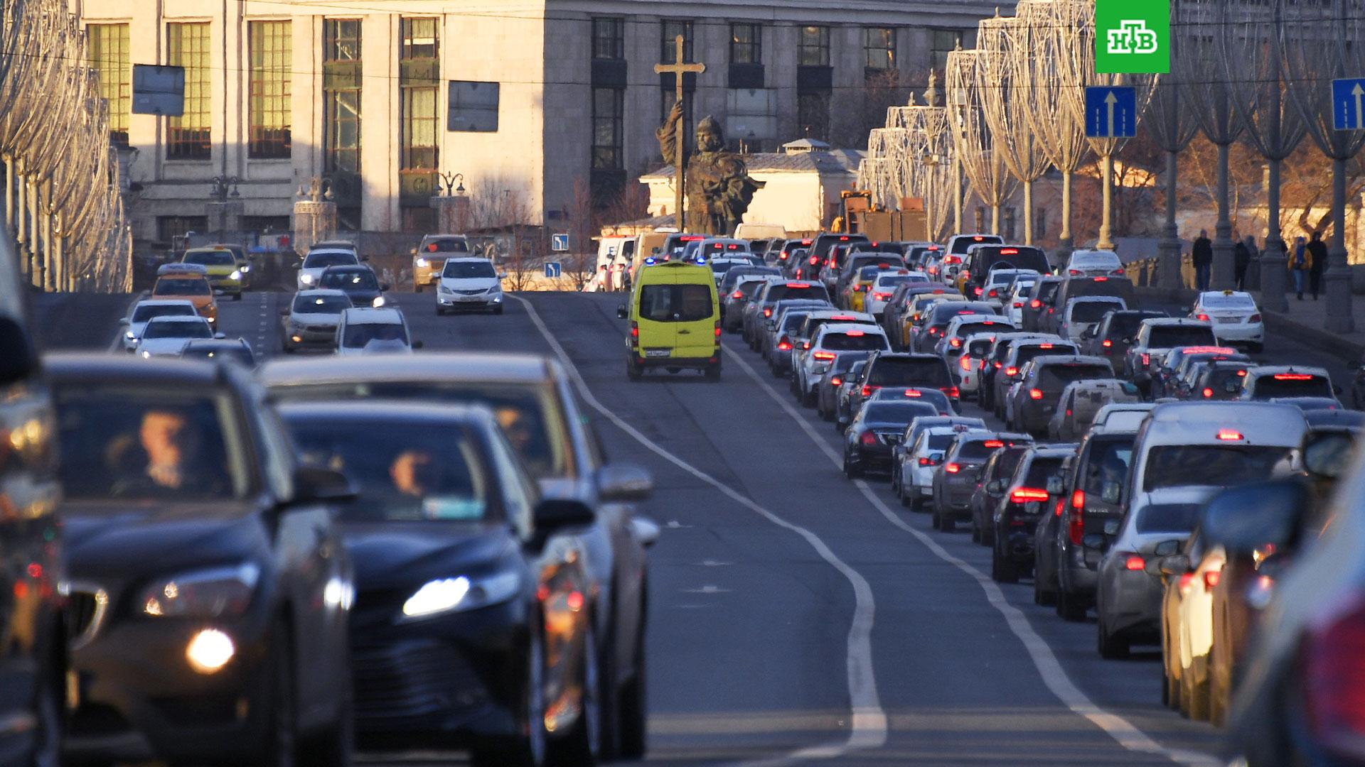 Пробки в Москве