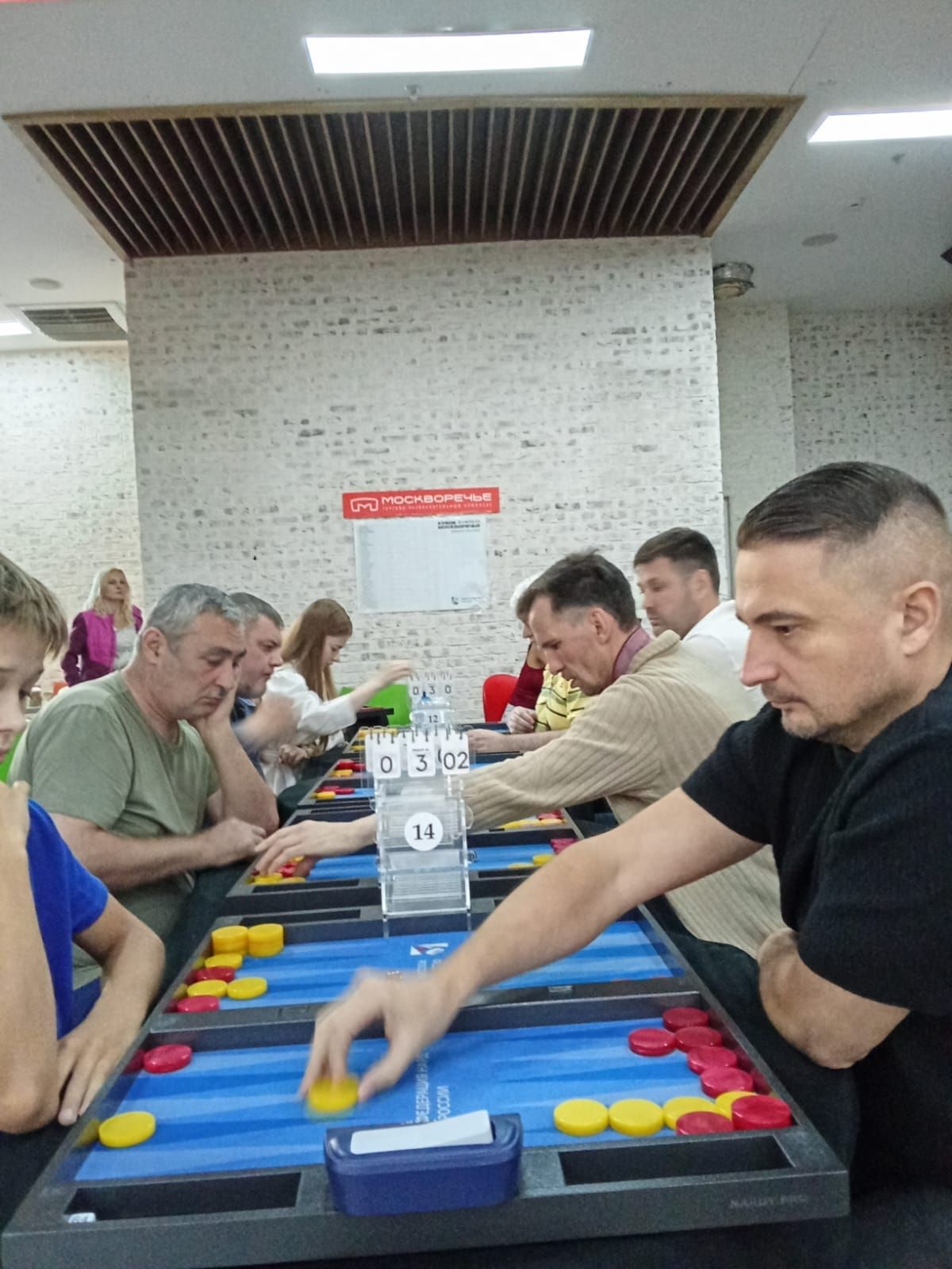 В ТРК «Москворечье» прошел турнир по нардам «Кубок Москворечья»