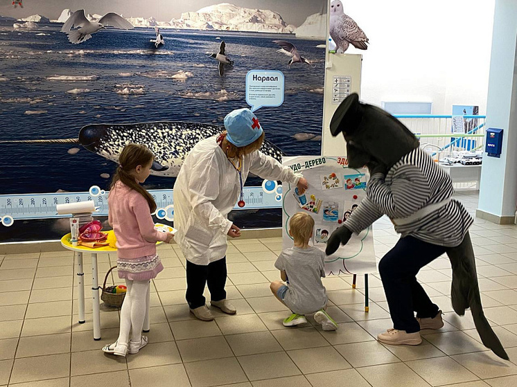 Сотрудники Архангельского центра общественного здоровья прививают юным северянам полезные привычки