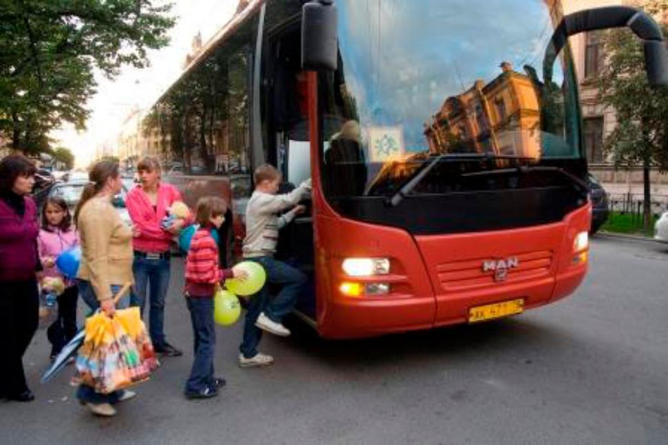 Перевозка групп людей автобусами