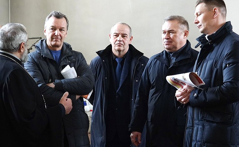 Первый заместитель Председателя СФ Андрей Яцкин и председатель Комитета СФ по аграрно-продовольственной политике и природопользованию Александром Двойных посетили Ростовскую область