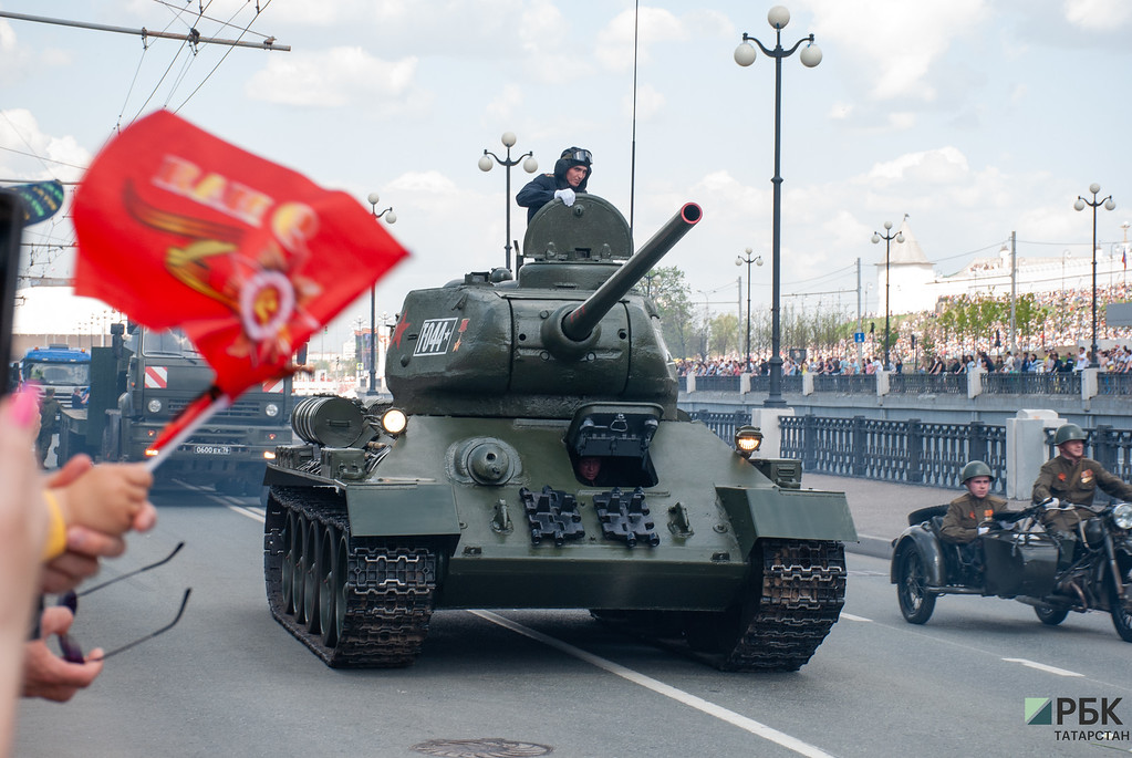 В Казани 9 мая состоятся парад Победы и салют