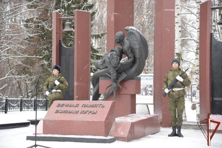 Росгвардия поддержала акцию памяти «Батальон отважных» в Югре