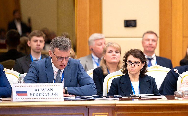 Под председательством заместителя Председателя СФ Николая Журавлёва прошёл V Форум парламентариев Евразийской группы по противодействию легализации преступных доходов и финансированию терроризма (ЕАГ)