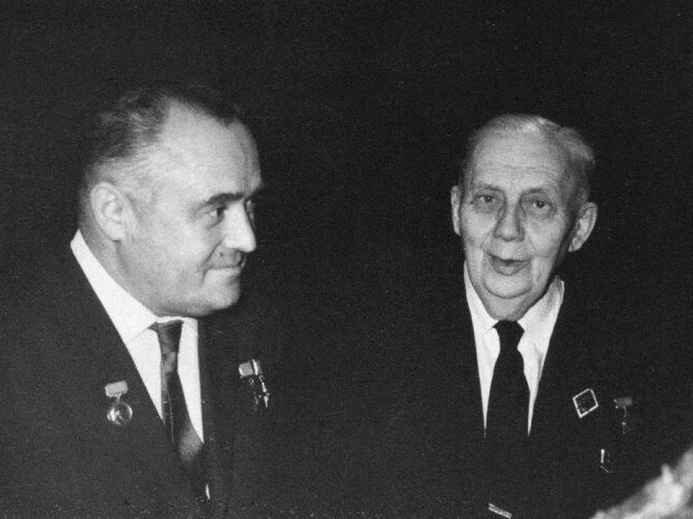 Сергей Королёв и Борис Шереметев