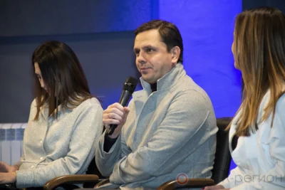 Фото 11. Андрей Клычков ответил на вопросы орловских блогеров