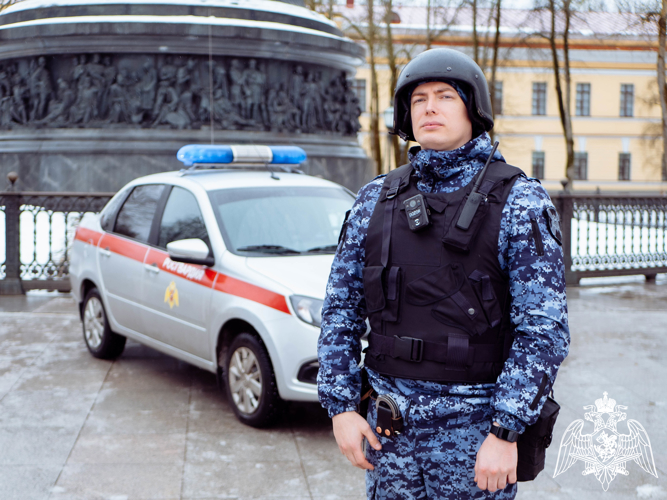 Новгородские росгвардейцы задержали дебошира