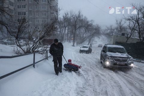 Первый снег всё-таки обещают Владивостоку в воскресенье