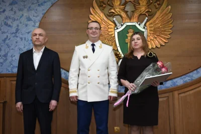 Фото 10. Работники прокуратуры Орловской области отмечают профессиональный праздник