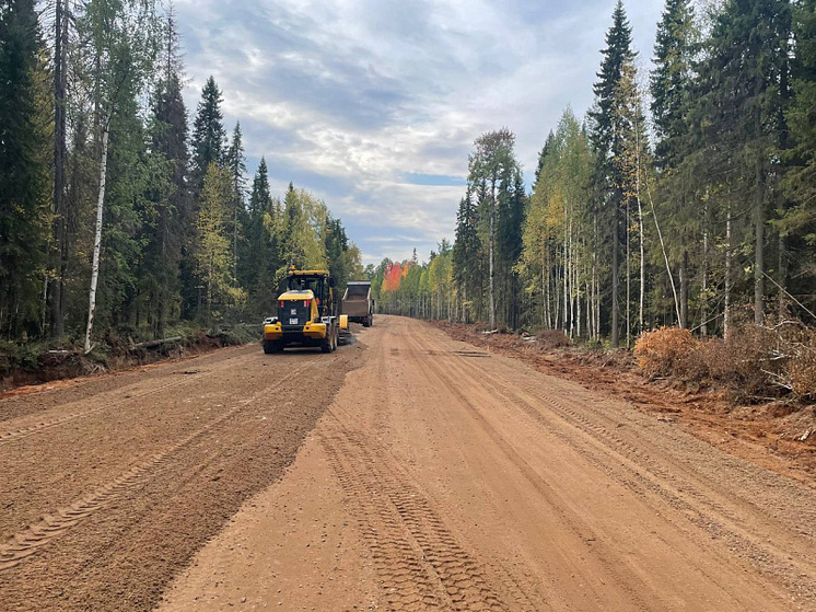 Завершается ремонт участка автодороги Лешуконское – Мезень