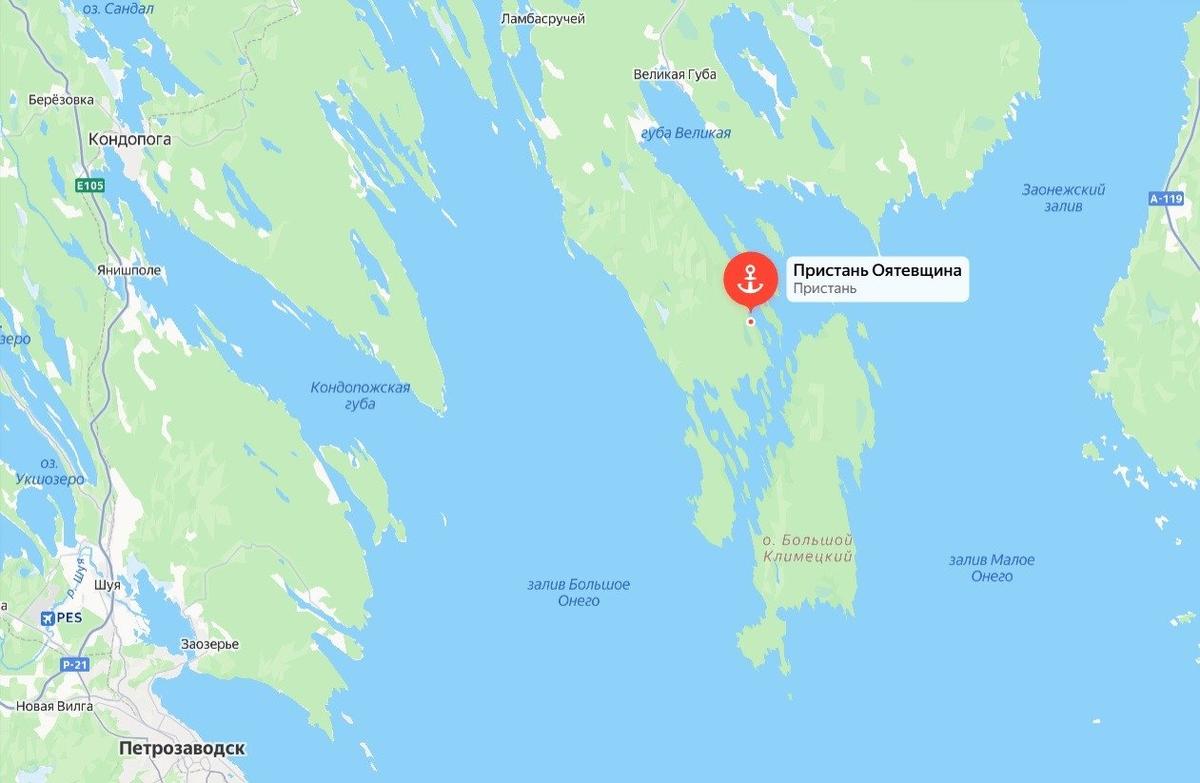 Схема: «Яндекс.Карты»