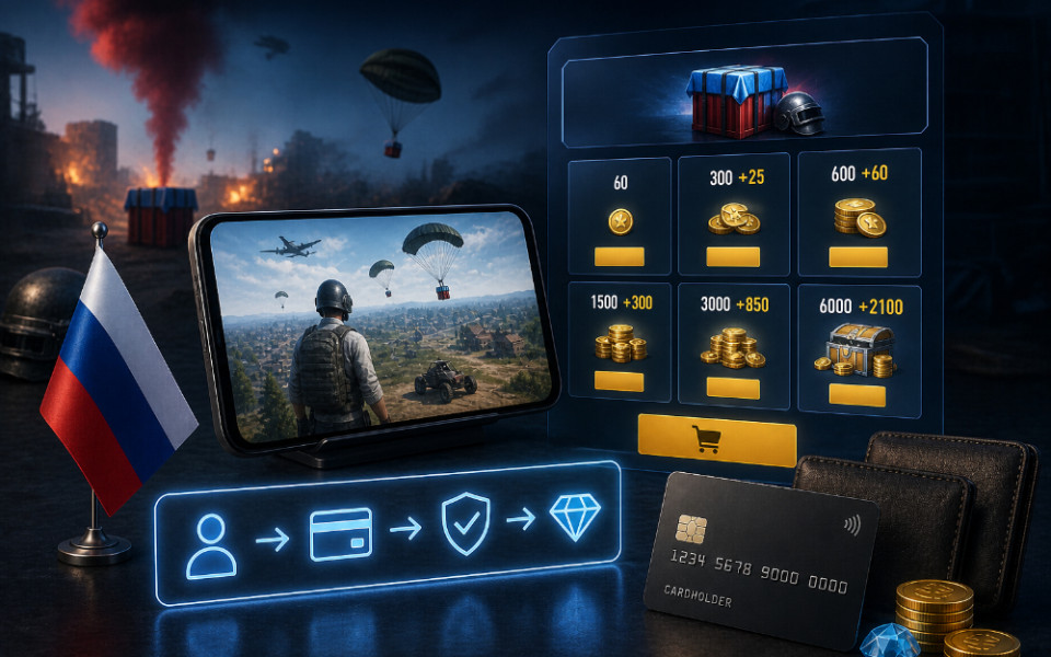 Донат в PUBG Mobile из России в 2026 году: как купить UC