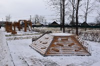 На месте пустыря в Поронайске появился сквер, Фото: 2