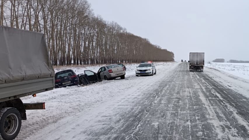 Авария произошла днем