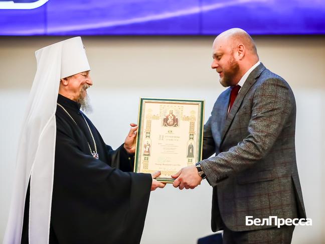 Награждение Андрея Антоненко