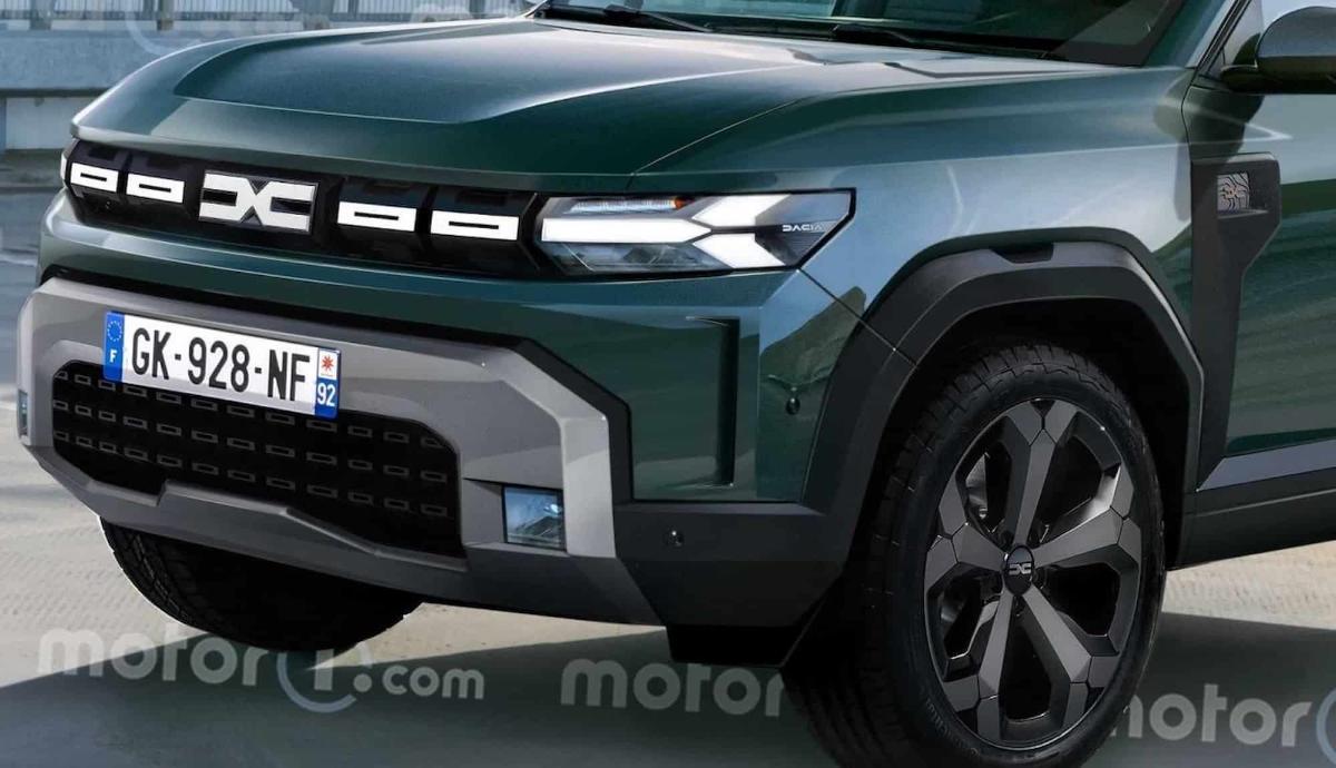 Опубликованы первые фотоизображения кроссовера Dacia Duster образца 2024 модельного года