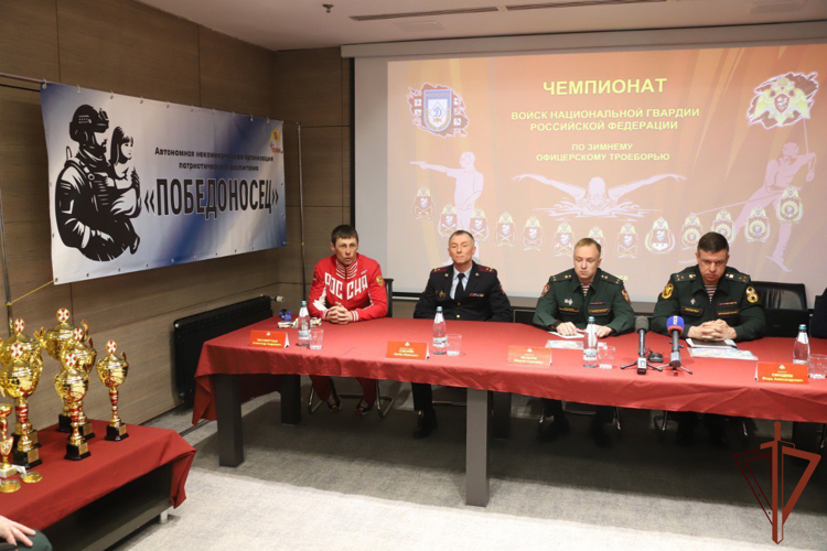 В Новосибирске определились победители чемпионата Росгвардии по зимнему офицерскому троеборью 