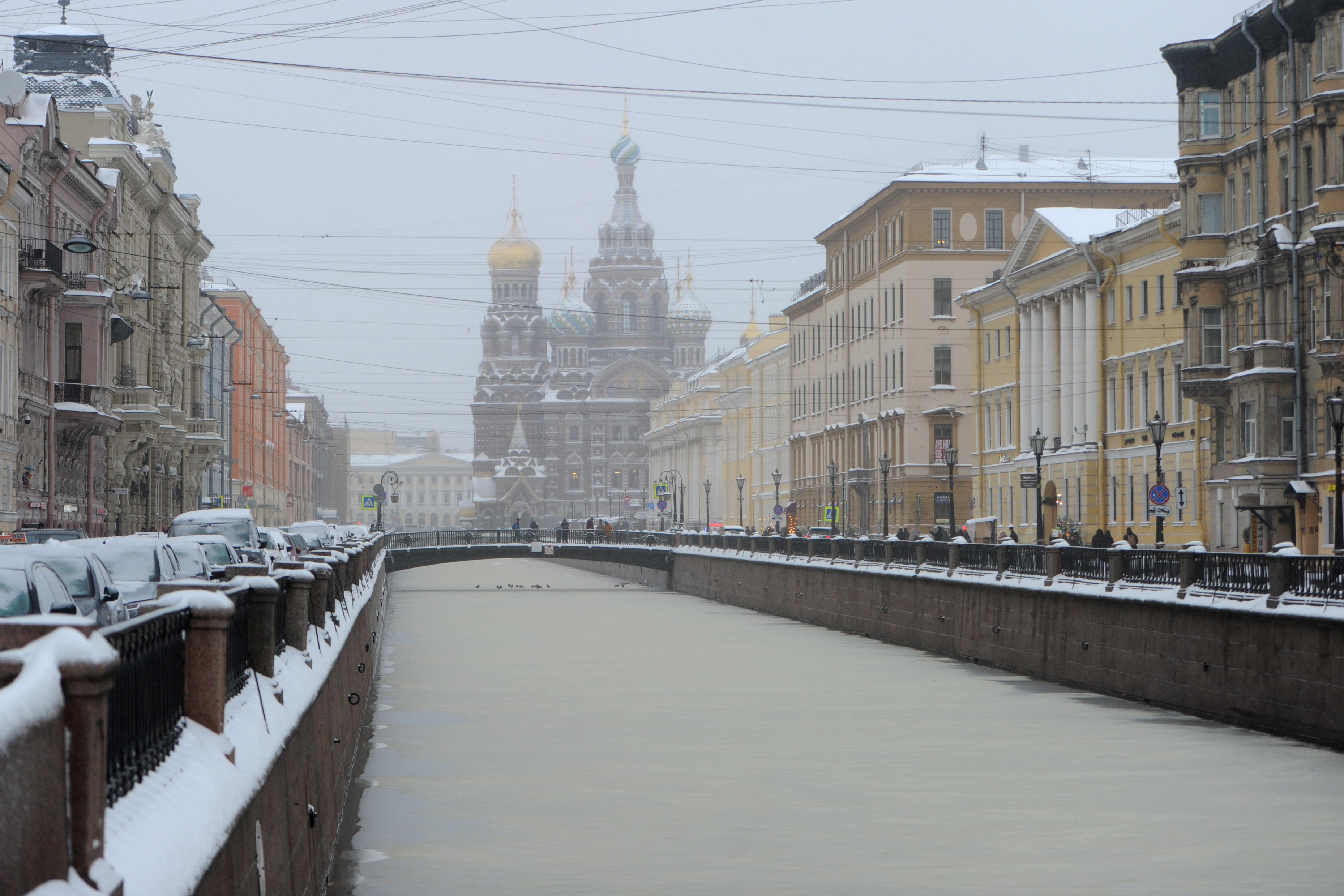 Петербург в феврале