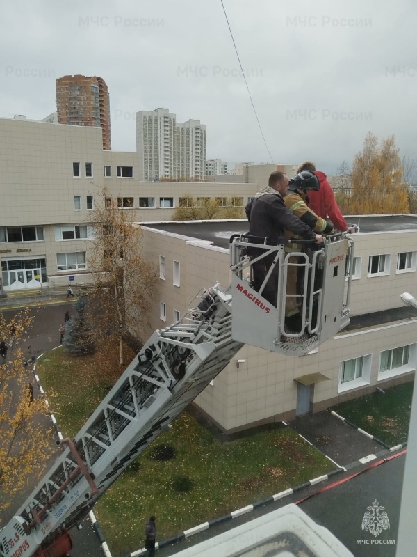 В Российском Университете Дружбы Народов прошли пожарно-тактические учения