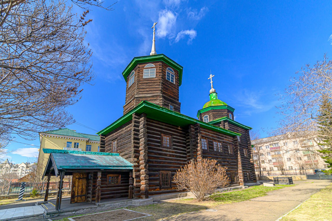 Церковь декабристов чита фото