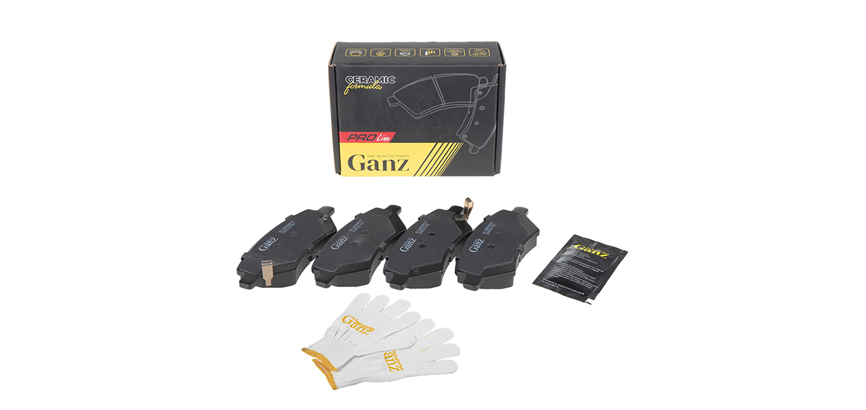 Ganz расширил ассортимент тормозных колодок