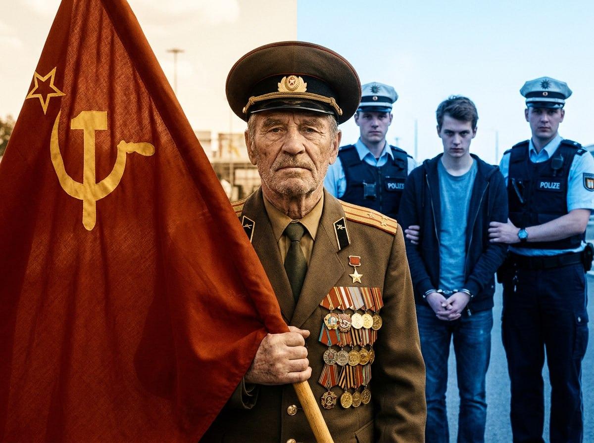 Деды воевали под этим флагом. Внуков за него судят. Как красное знамя превратилось во врага