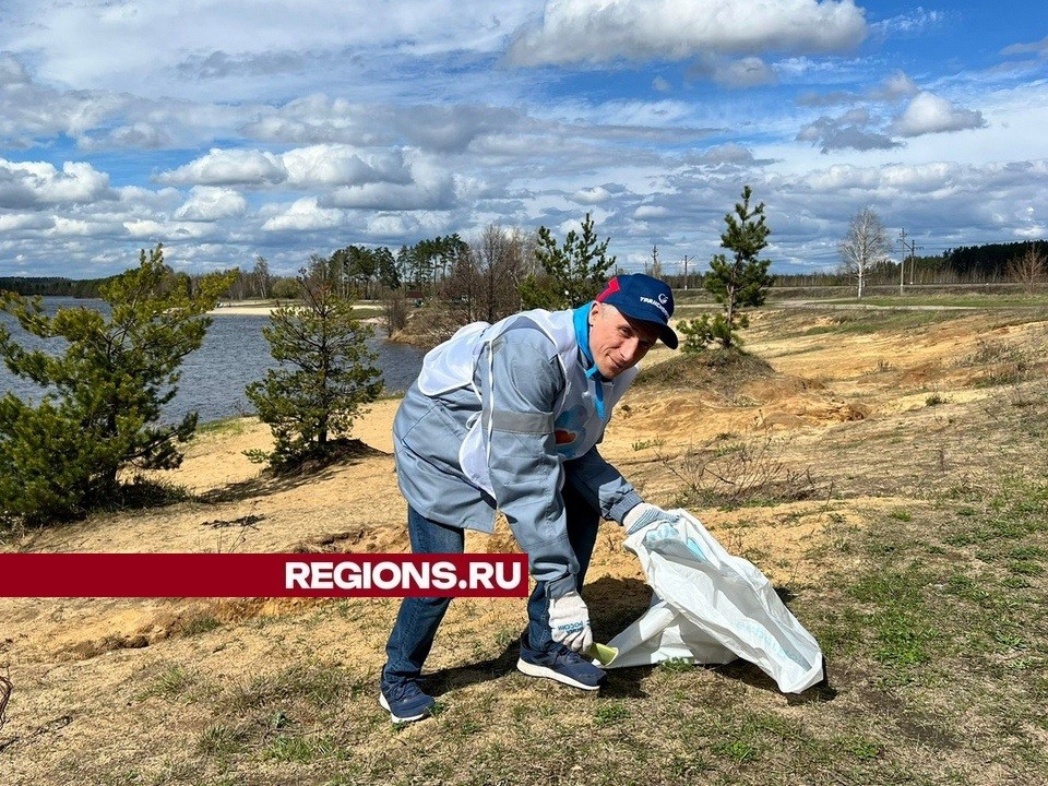 Луховичане приглашаются на уборку прибрежной зоны пруда в деревне Головачево