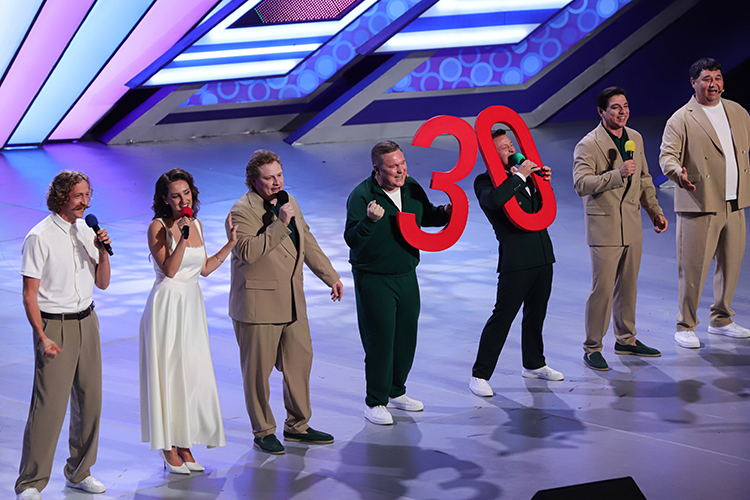 Команда КВН «Четыре татарина» на концерте «Встреча выпускников КВН»