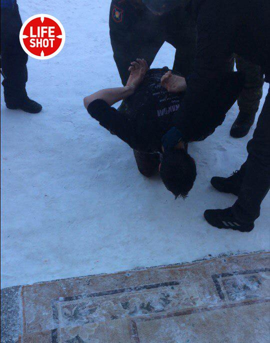 Задержание Антона Бичивина 
