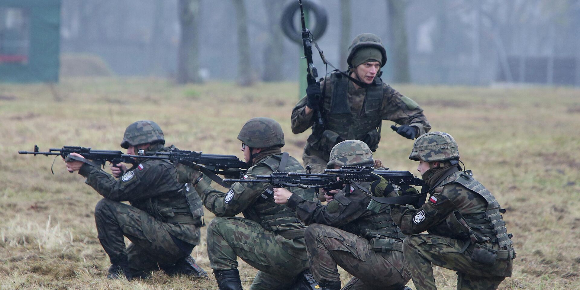 Тренировка сил территориальной обороны на военном полигоне в Минске-Мазовецком, Польша - ИноСМИ, 1920, 29.11.2024