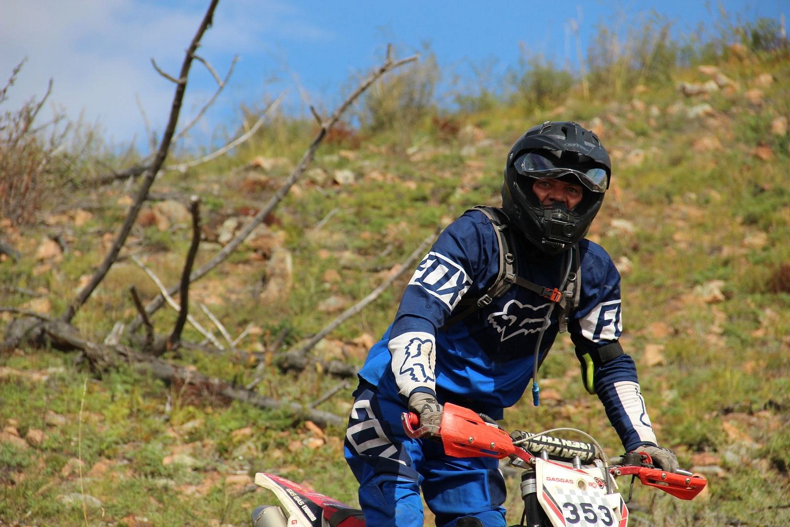KTM Enduro 250 в горах