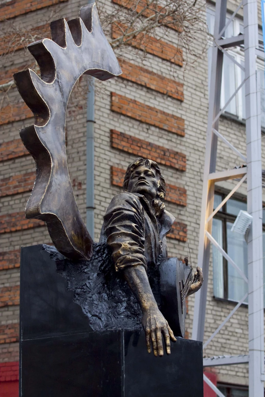 Памятник Виктору Цою. 