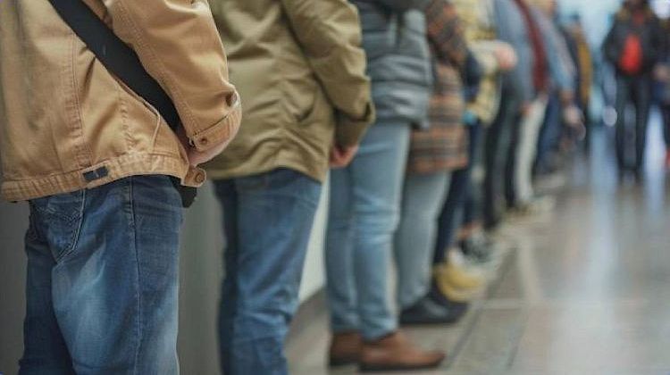 Эстонцы штурмуют границу: огромная очередь в Ивангород на День Победы