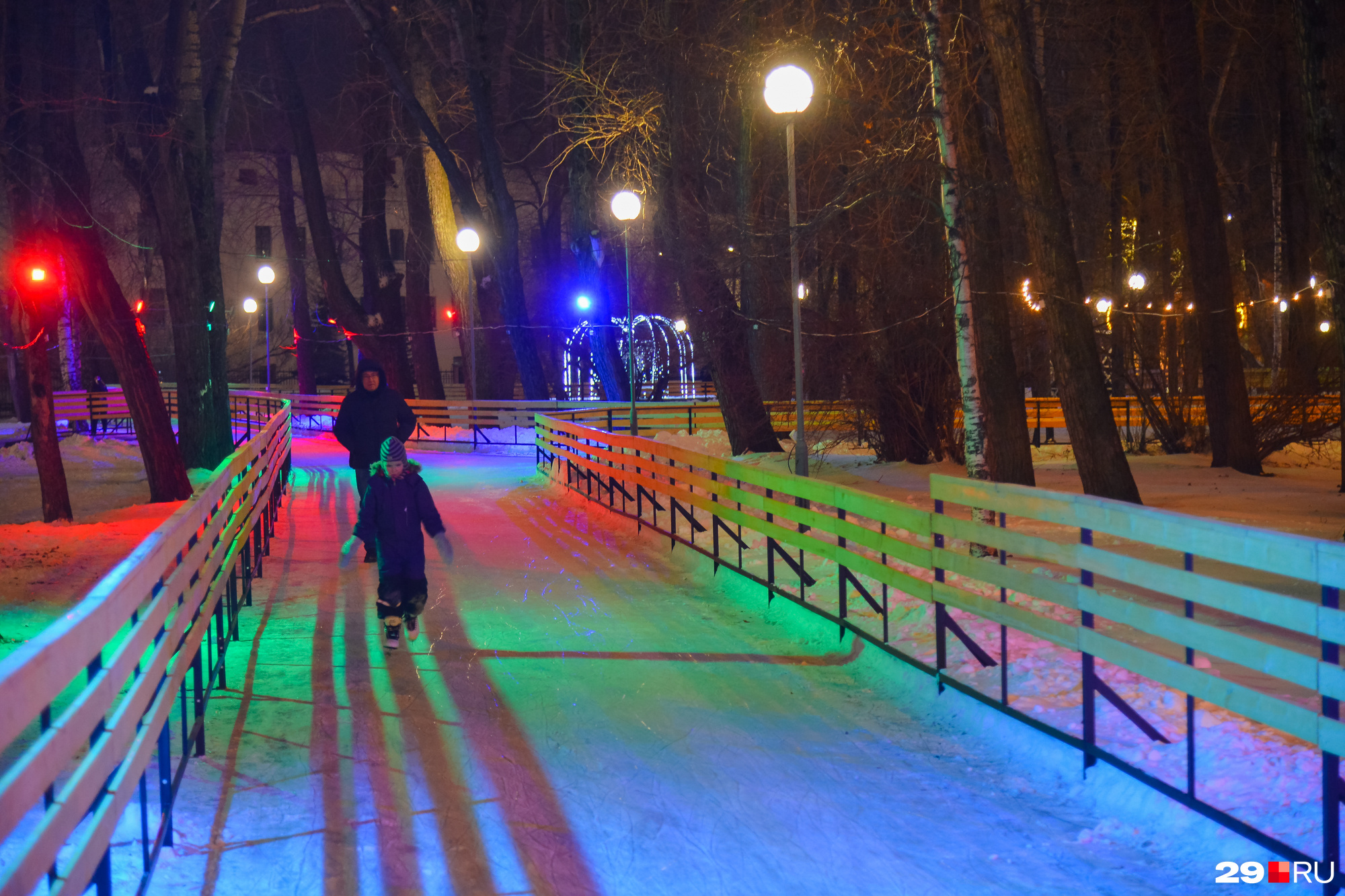 каток в петровском парке