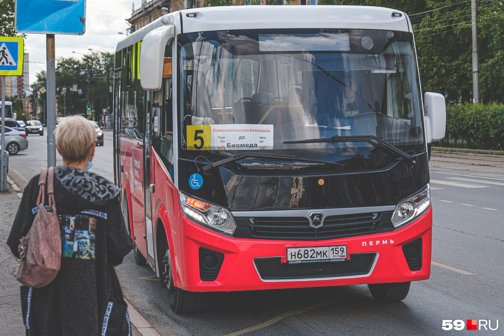 74 автобус пермь карта
