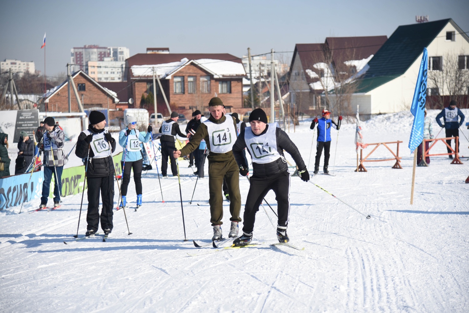 Команда Минлесхоза Пензенской области заняла 3 место в лыжной эстафете